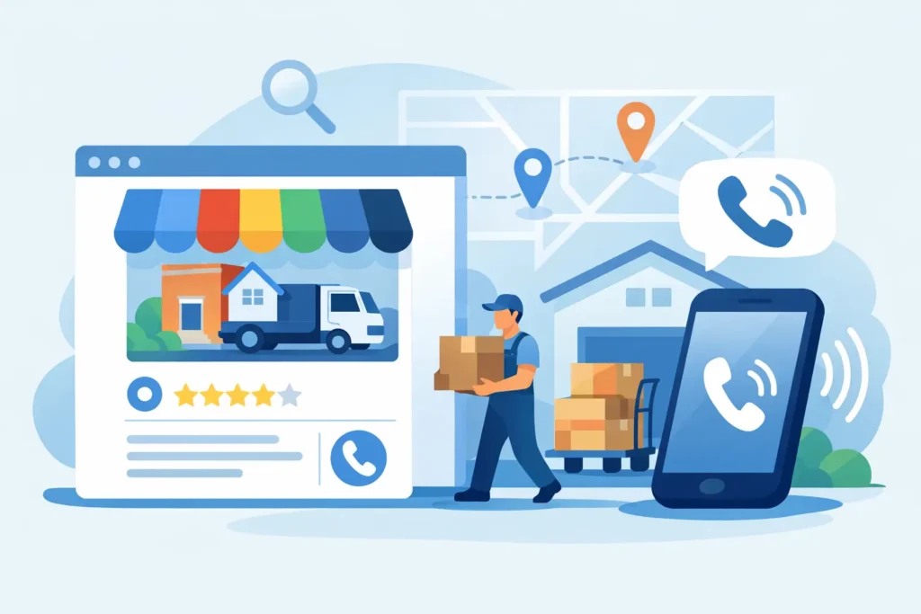 Google My Business for Movers That Gets Calls