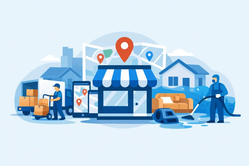Google My Business for Movers Water Restoration